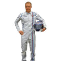 Valtteri Bottas 2016 Williams F1 race suit in white with Martini Racing stripes and sponsor logos